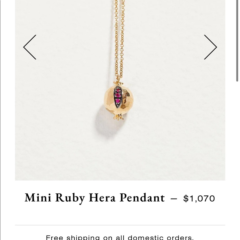 Pamela love her mini necklace